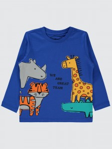 Saxe Blue Boys-Sweatshirt