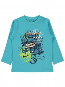 Turquoise Boys-Sweatshirt