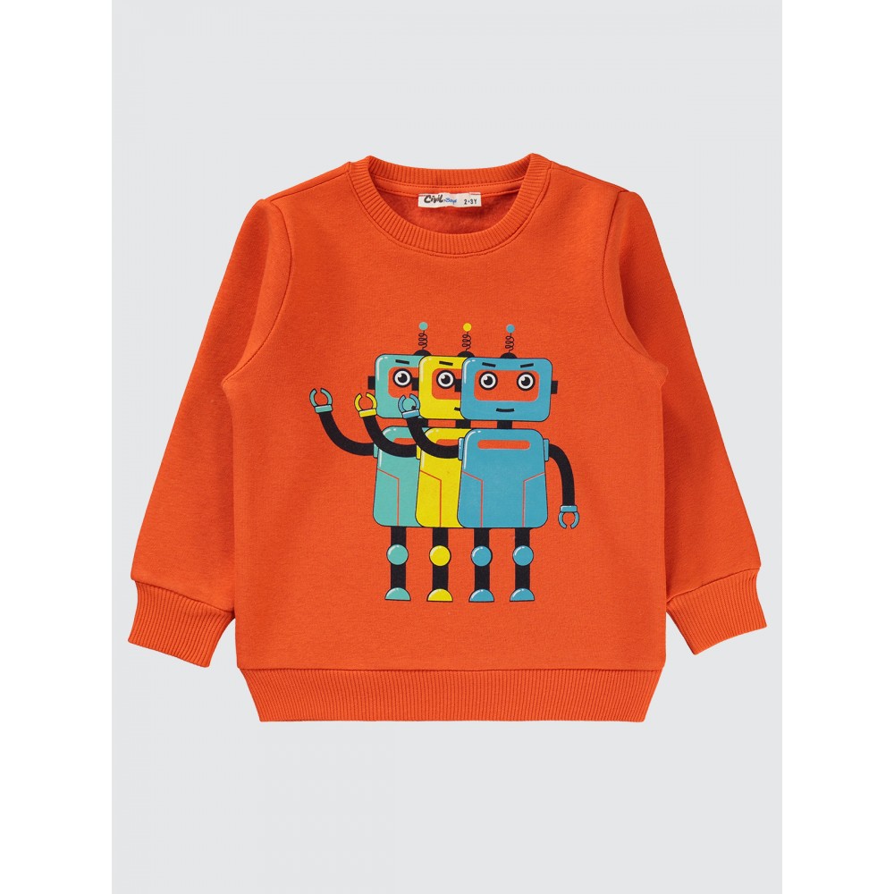 Orange Boys-Sweatshirt Orange Boys-Sweatshirt