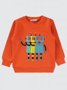 Orange Boys-Sweatshirt