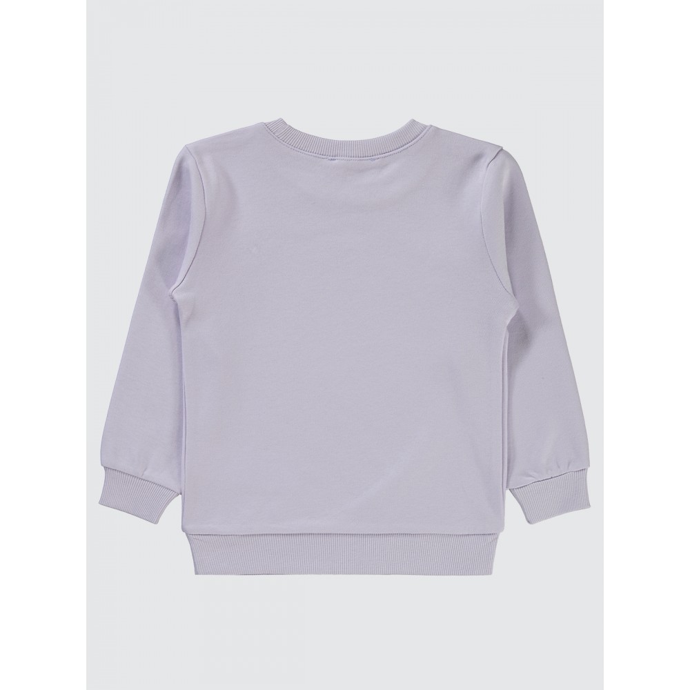 Delicate Lavender Girls-Sweatshirt Delicate Lavender Girls-Sweatshirt