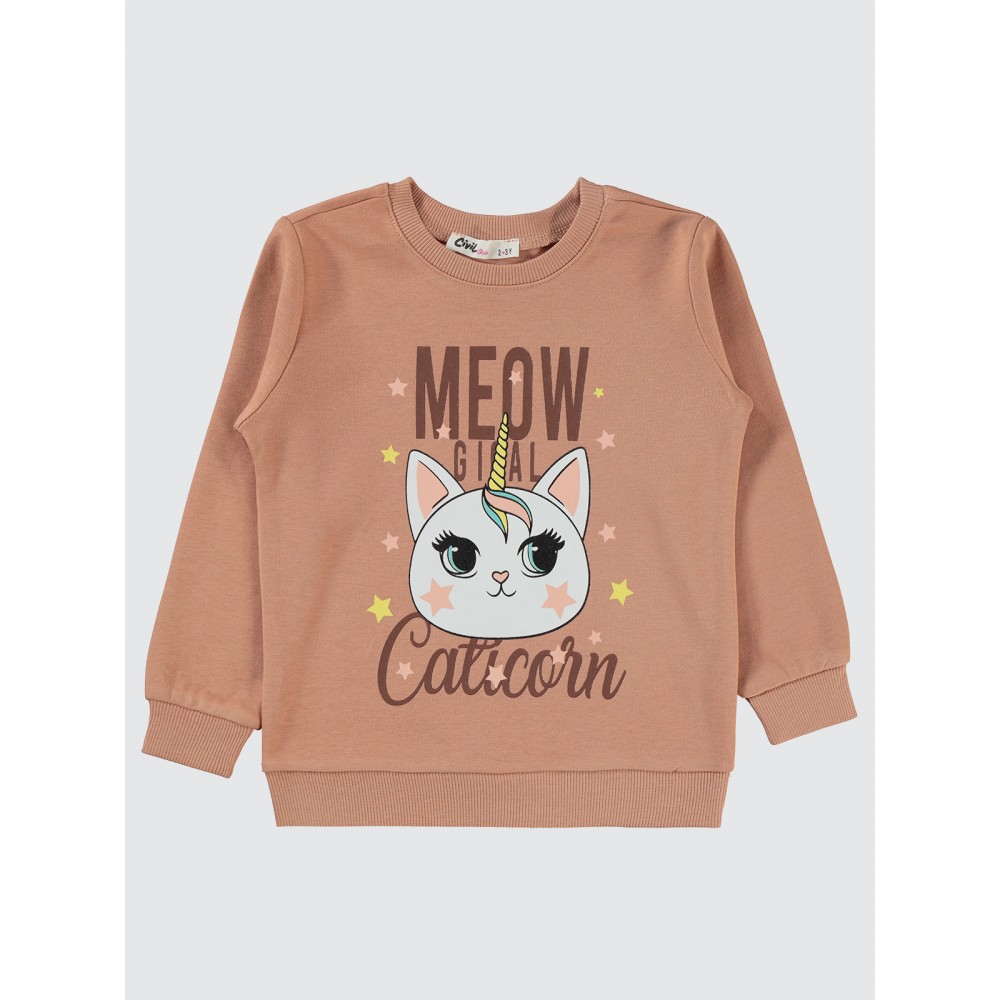Italian Clay Girls-Sweatshirt Italian Clay Girls-Sweatshirt