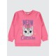 Pink Cyclamen Girls-Sweatshirt Pink Cyclamen Girls-Sweatshirt