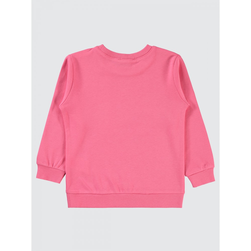 Pink Cyclamen Girls-Sweatshirt Pink Cyclamen Girls-Sweatshirt
