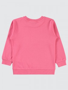 Pink Cyclamen Girls-Sweatshirt