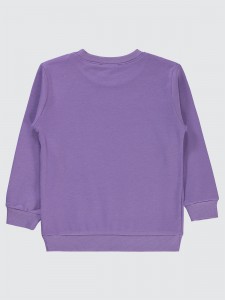 Metal Lavendar Lilac Girls-Sweatshirt