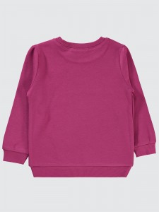 Amaranth Color Girls-Sweatshirt