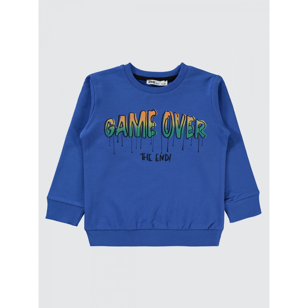 Saxe Blue Boys-Sweatshirt Saxe Blue Boys-Sweatshirt