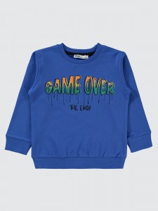 Saxe Blue Boys-Sweatshirt