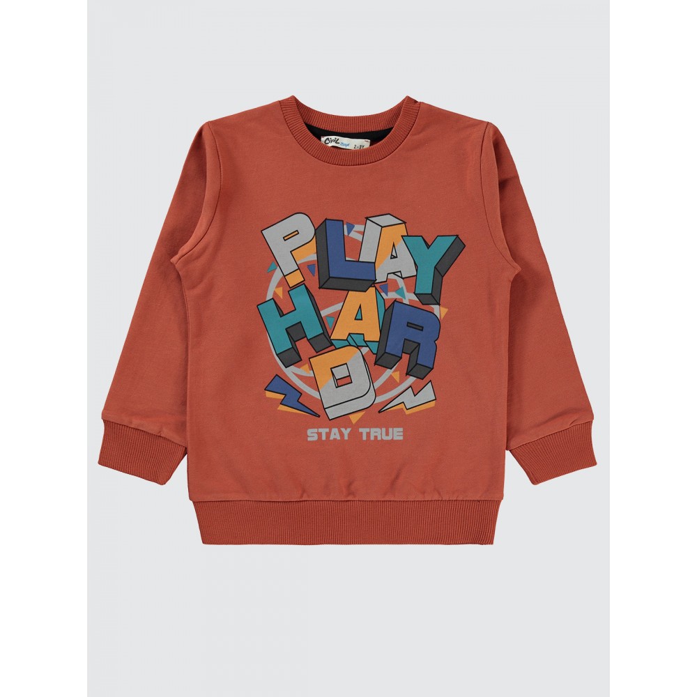 Dark Copper Boys-Sweatshirt Dark Copper Boys-Sweatshirt