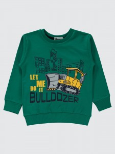 Pine Green Boys-Sweatshirt