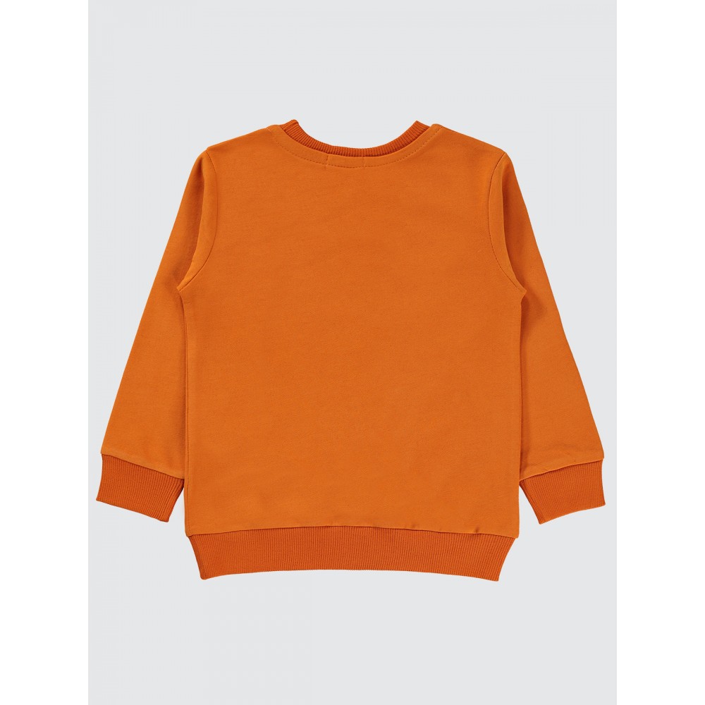 Dark Orange Boys-Sweatshirt Dark Orange Boys-Sweatshirt