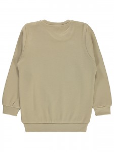 Beige Boys-Sweatshirt