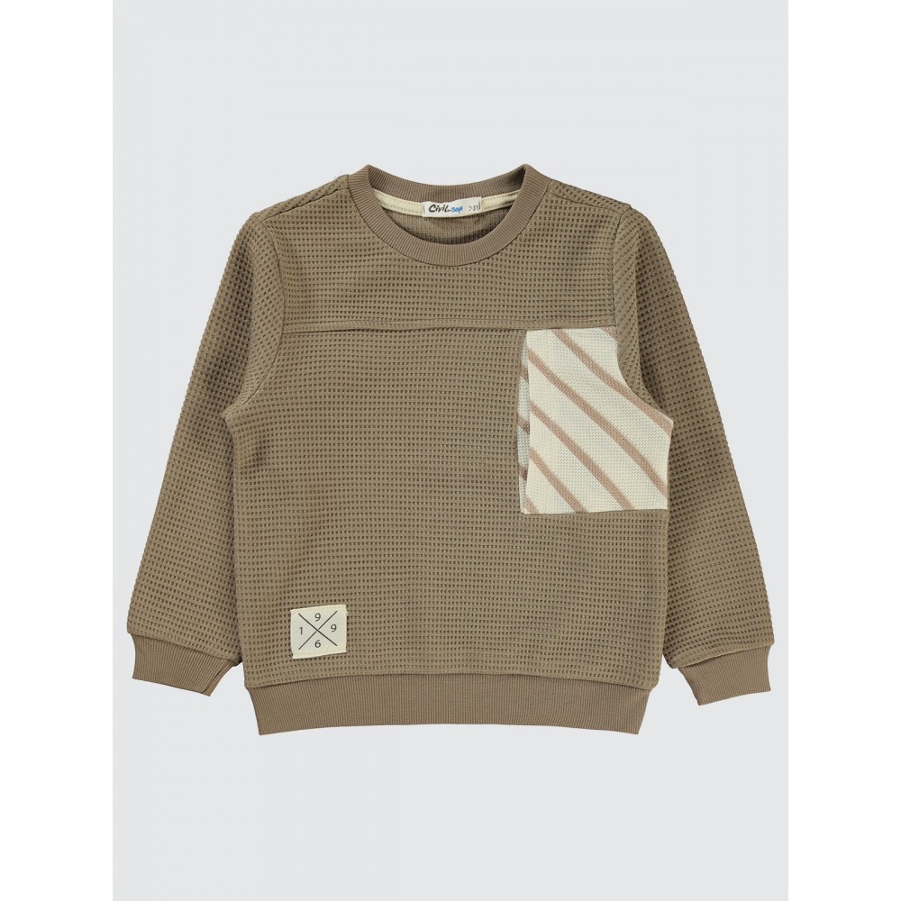 Brown Boys-Sweatshirt Brown Boys-Sweatshirt