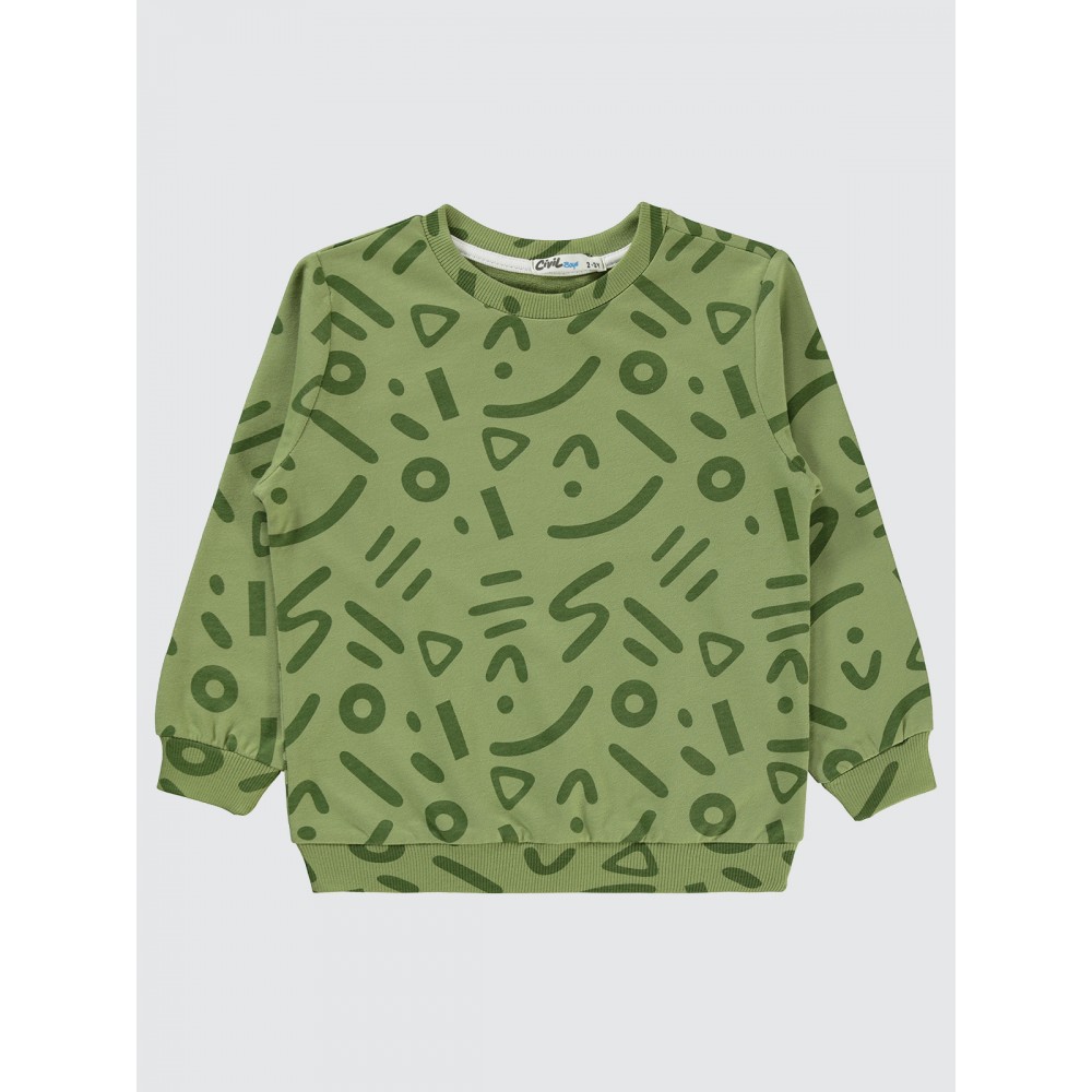 Light Khaki Boys-Sweatshirt Light Khaki Boys-Sweatshirt