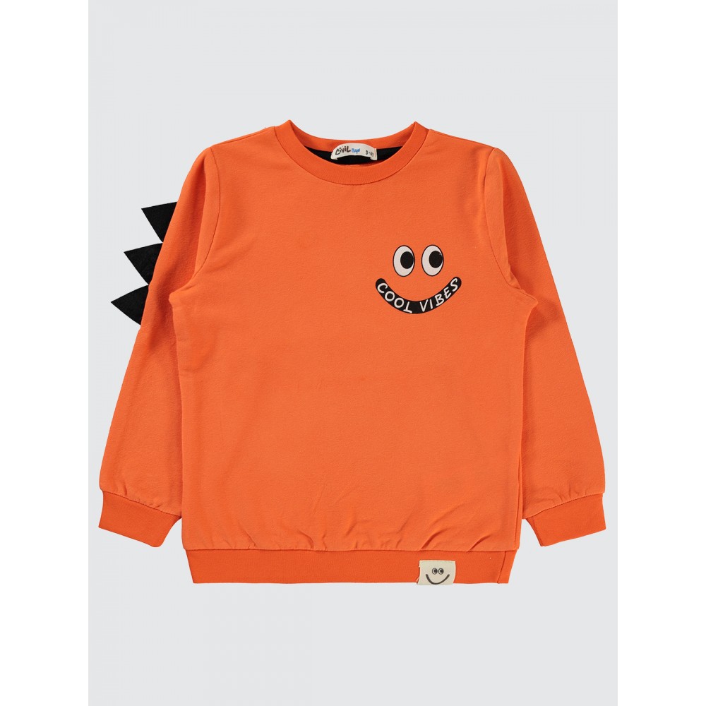 Orange Boys-Sweatshirt Orange Boys-Sweatshirt