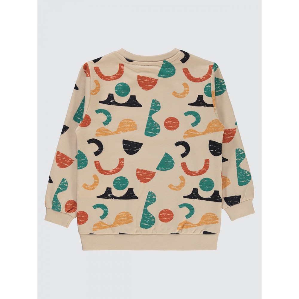 Stone Color Boys-Sweatshirt Stone Color Boys-Sweatshirt
