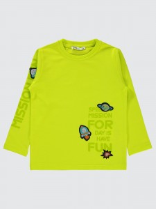 Neon Yellow Boys-Sweatshirt