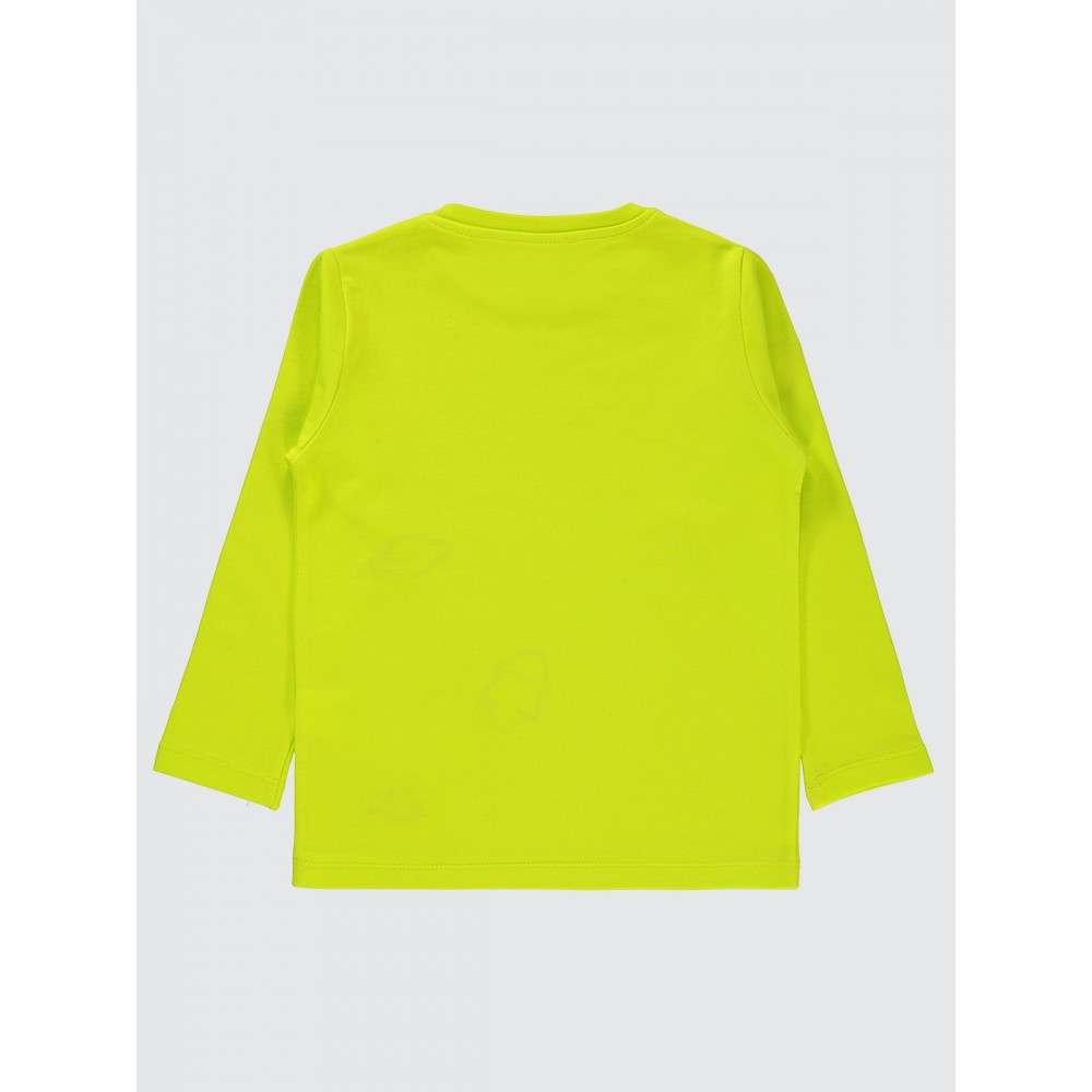 Neon Yellow Boys-Sweatshirt Neon Yellow Boys-Sweatshirt