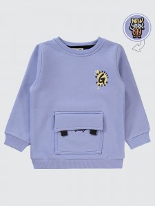 Dark Blue Boys-Sweatshirt
