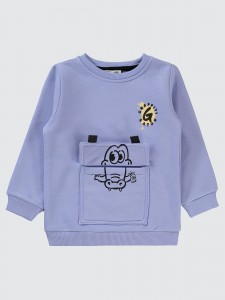 Dark Blue Boys-Sweatshirt