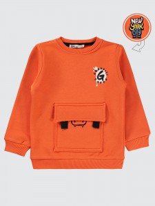 Orange Boys-Sweatshirt