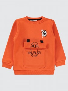 Orange Boys-Sweatshirt
