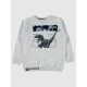 Heather Gray Melange Boys-Sweatshirt Heather Gray Melange Boys-Sweatshirt