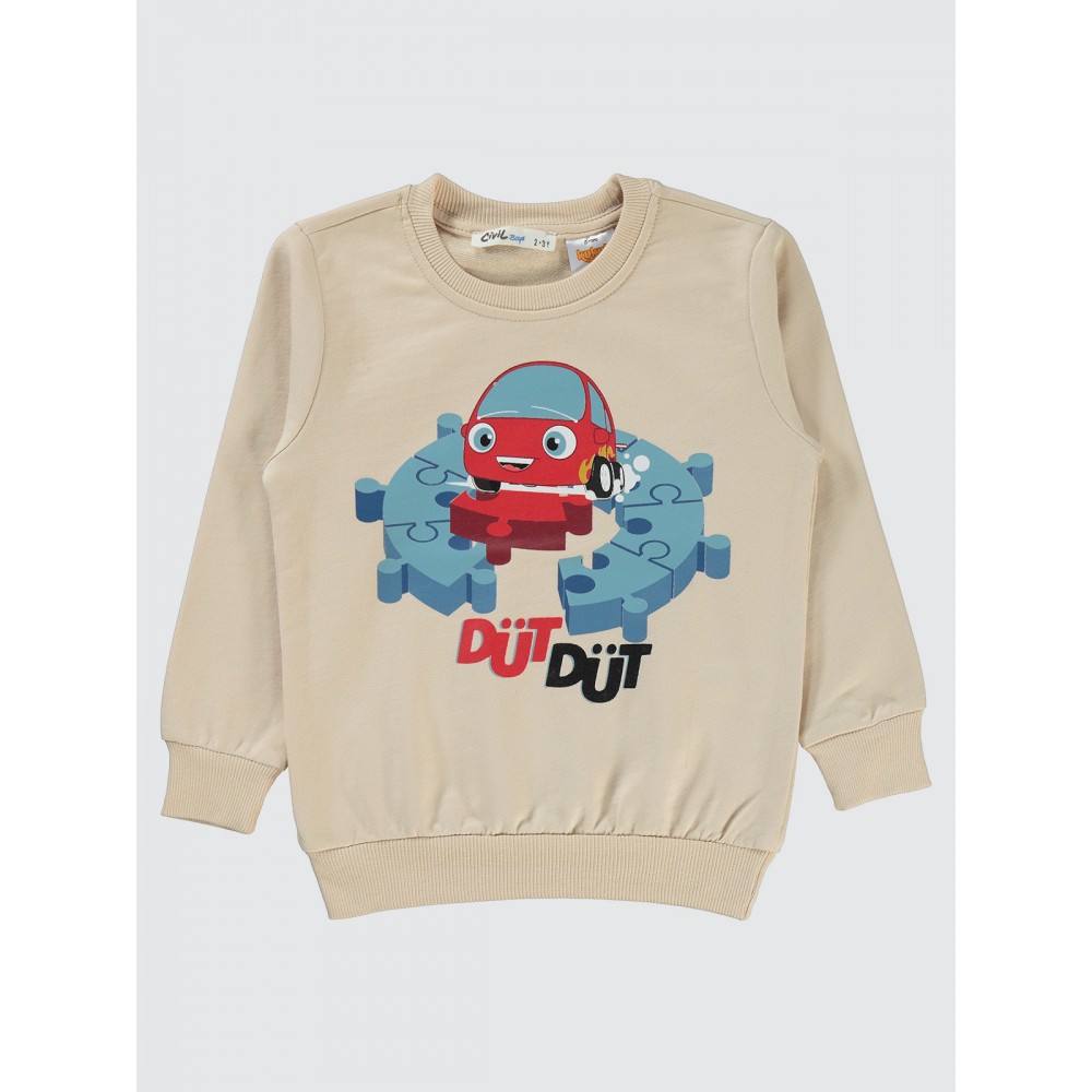 Stone Color Boys-Sweatshirt Stone Color Boys-Sweatshirt