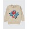 Stone Color Boys-Sweatshirt