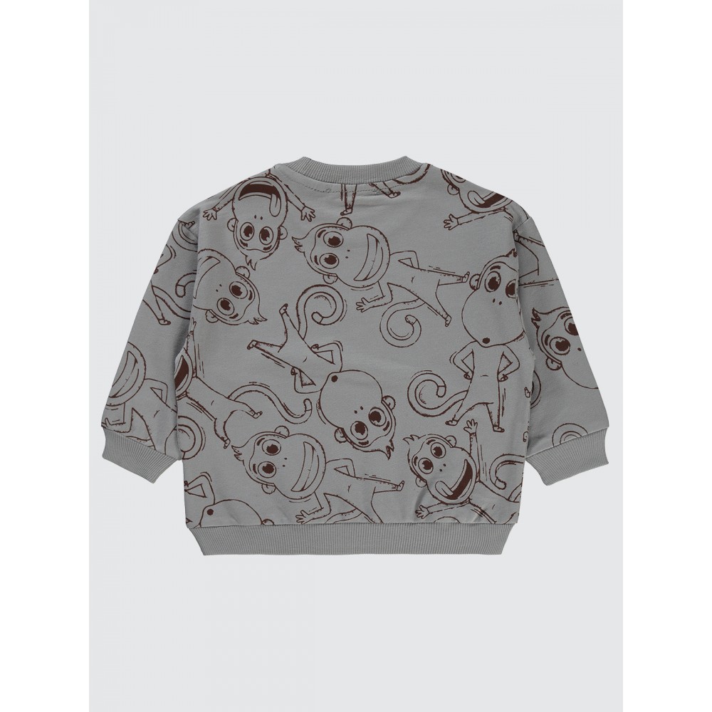 Gray Boys-Sweatshirt Gray Boys-Sweatshirt