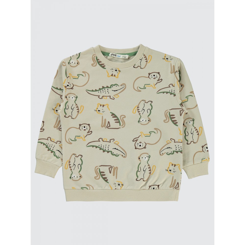 Green Boys-Sweatshirt Green Boys-Sweatshirt