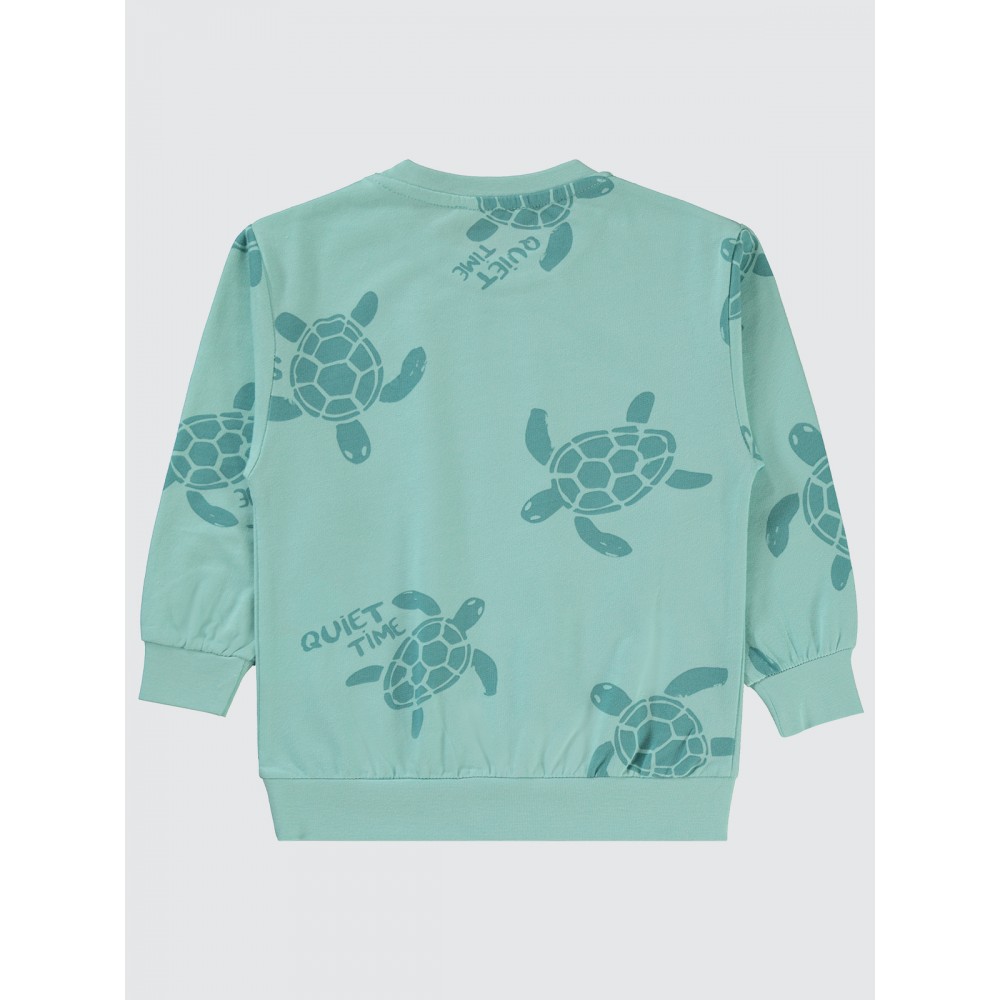 Turquoise Boys-Sweatshirt Turquoise Boys-Sweatshirt