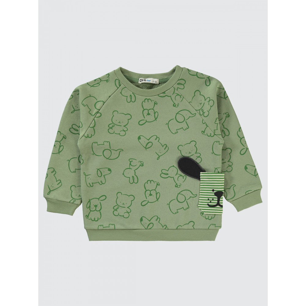 Khaki Boys-Sweatshirt Khaki Boys-Sweatshirt