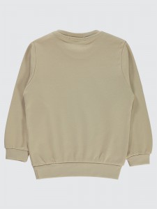 Beige Boys-Sweatshirt