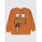 Dark Orange Boys-Sweatshirt