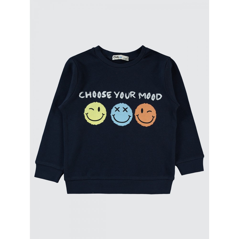 Navy Boys-Sweatshirt Navy Boys-Sweatshirt