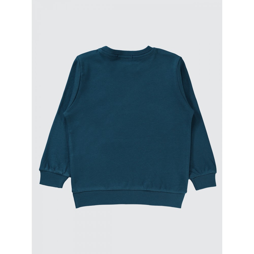 Petrol Green Boys-Sweatshirt Petrol Green Boys-Sweatshirt