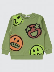 Light Khaki Boys-Sweatshirt