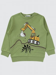 Light Khaki Boys-Sweatshirt