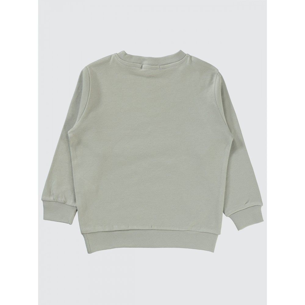 Soft Gray Boys-Sweatshirt Soft Gray Boys-Sweatshirt