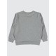 Gray Melange Boys-Sweatshirt Gray Melange Boys-Sweatshirt