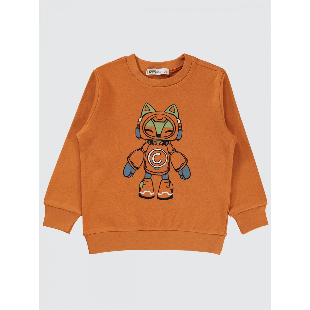 Orange Boys-Sweatshirt Orange Boys-Sweatshirt