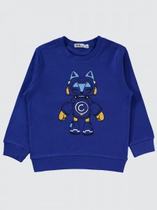 Saxe Blue Boys-Sweatshirt