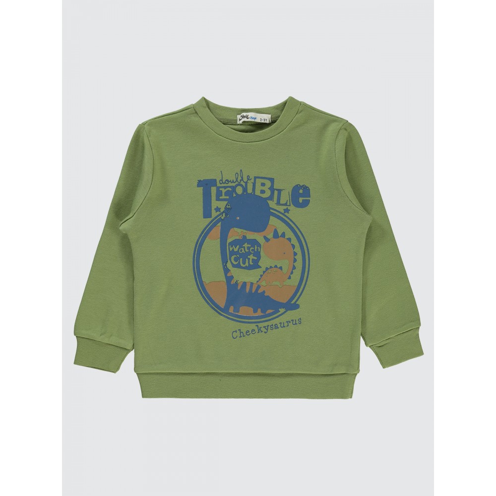 Light Khaki Boys-Sweatshirt Light Khaki Boys-Sweatshirt