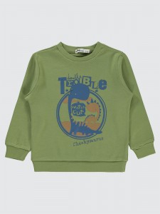 Light Khaki Boys-Sweatshirt