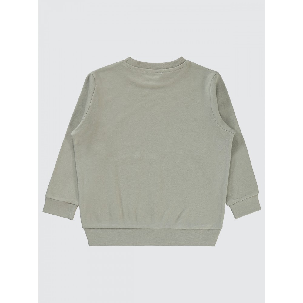 Soft Gray Boys-Sweatshirt Soft Gray Boys-Sweatshirt