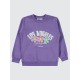 Metal Lavendar Lilac Girls-Sweatshirt Metal Lavendar Lilac Girls-Sweatshirt
