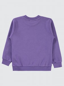 Metal Lavendar Lilac Girls-Sweatshirt