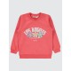 Sunset Coral Girls-Sweatshirt Sunset Coral Girls-Sweatshirt